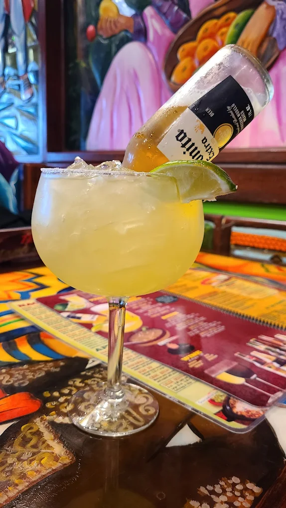 Signature margaritas on the rocks